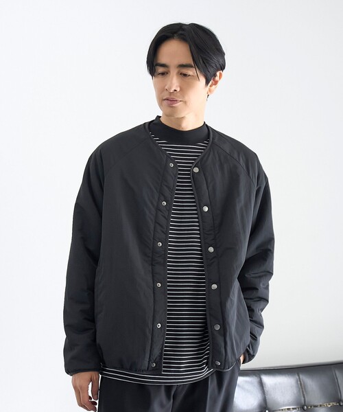 coen(コーエン)の「リバーシブルボアブルゾン(ブルゾン・メンズ・ブラック/オフホワイト/ダークグレー・S/XL/M/L)」の20枚目の写真