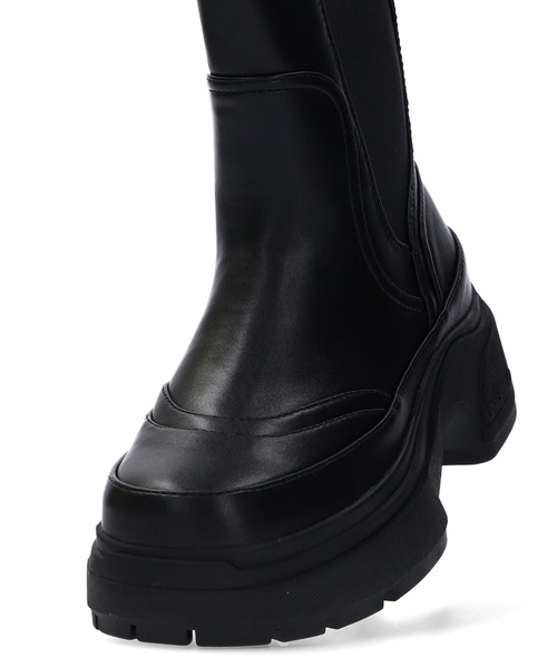 PAES(ペイズ)の「PAES LEATHER BOOTS 01(ブーツ・レディース・ブラック・23cm/24cm/25cm)」の7枚目の写真
