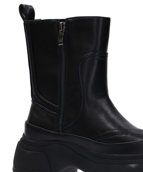 PAES(ペイズ)の「PAES LEATHER BOOTS 01(ブーツ・レディース・ブラック・23cm/24cm/25cm)」の9枚目の写真