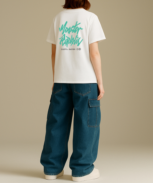 MONSTER REPUBLIC(モンスターリパブリック)の「アセンティックロゴミントTシャツホワイト_8126(Tシャツ/カットソー・レディース・その他・SMALL/MEDIUM/LARGE/X-LARGE)」の6枚目の写真