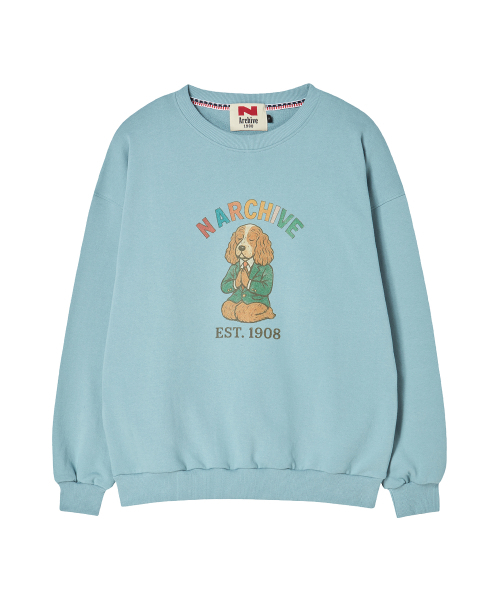 Beyond Closet（-）の「[COLLECTION LINE] ナマステプレッピースウェットシャツティルブルー（スウェット・メンズ・その他・MEDIUM/LARGE）」の2枚目の写真