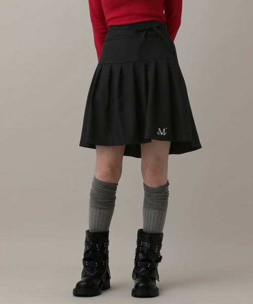 ALAND（エーランド）の「MUCENT／リボンプリーツスカート（スカート・レディース・ブラック/チャコールグレー・FREE）」の17枚目の写真