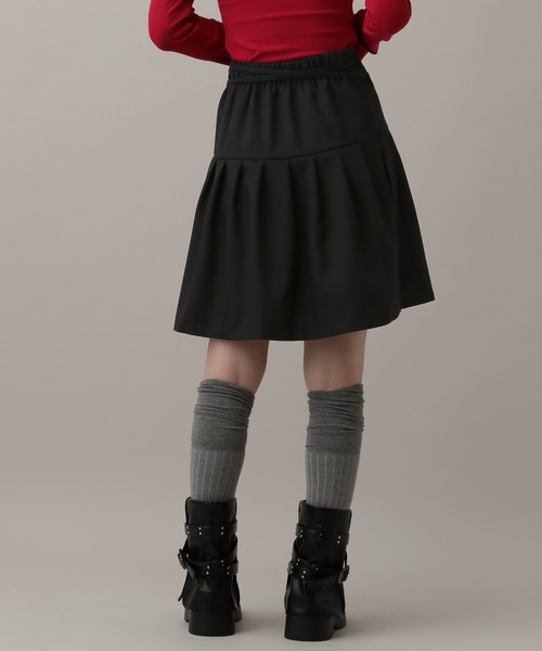 ALAND（エーランド）の「MUCENT／リボンプリーツスカート（スカート・レディース・ブラック/チャコールグレー・FREE）」の19枚目の写真