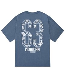 KTPN0089 63オブピグメント半袖Tシャツ - ブルー