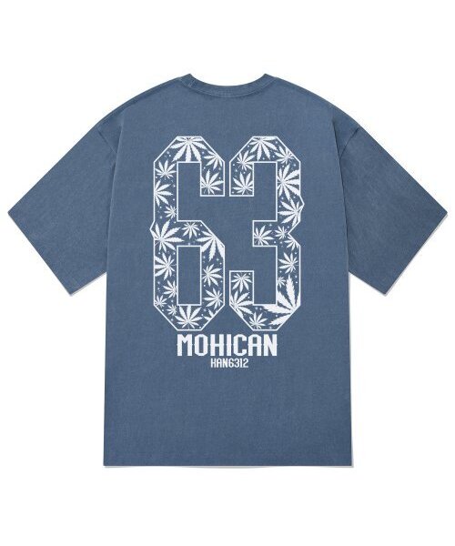 KAN6312(カン6312)の「KTPN0089 63オブピグメント半袖Tシャツ - ブルー(Tシャツ/カットソー・メンズ・その他・MEDIUM/LARGE/X-LARGE)」の1枚目の写真