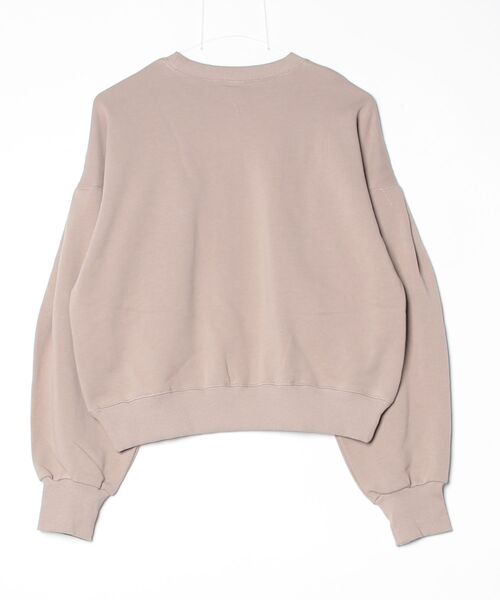 DOUBLE STANDARD CLOTHING(ダブルスタンダードクロージング)の「ベアロゴ 裏毛スウェット(スウェット・レディース・ベージュ/ブラウン・FREE)」の3枚目の写真
