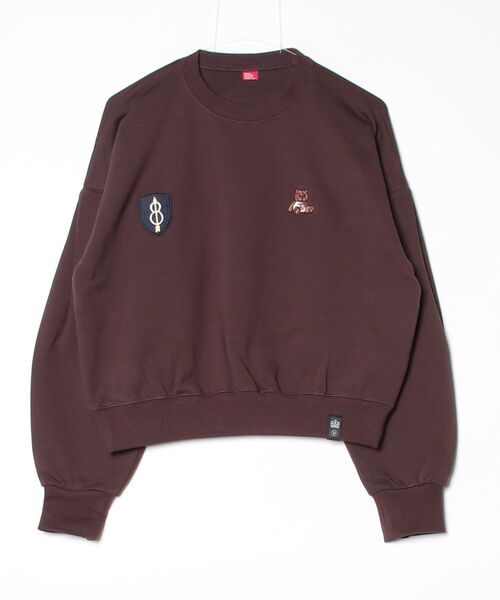 DOUBLE STANDARD CLOTHING(ダブルスタンダードクロージング)の「ベアロゴ 裏毛スウェット(スウェット・レディース・ベージュ/ブラウン・FREE)」の17枚目の写真