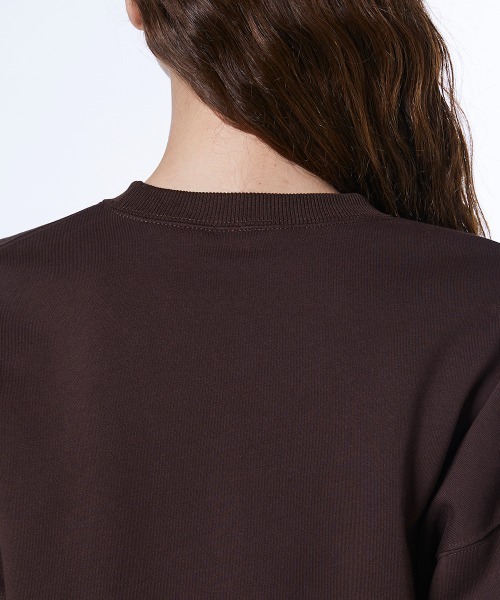 DOUBLE STANDARD CLOTHING(ダブルスタンダードクロージング)の「ベアロゴ 裏毛スウェット(スウェット・レディース・ベージュ/ブラウン・FREE)」の10枚目の写真