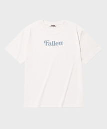 Fallett（ファレット）の「Story Logo Short-sleeved White T-shirt（Tシャツ/カットソー・メンズ）」