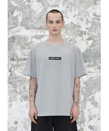 アパレルボックスロゴTシャツ (グレー杢/グレー)