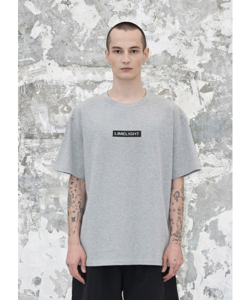 LIMELIGHT APPAREL(ライムライトアパレル)の「アパレルボックスロゴTシャツ (グレー杢/グレー)(Tシャツ/カットソー・メンズ・その他・SMALL/MEDIUM/LARGE/X-LARGE)」の1枚目の写真