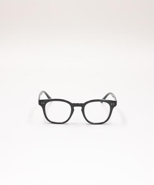 Right-on(ライトオン)の「Right-on Basic(ライトオンベーシック)【メンズ】ブルーライトカットサングラス(ファッショングラス)(その他・メンズ・ブラック・ONE SIZE)」の8枚目の写真