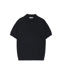 MANNERGRAM（マナーグラム）の「ソフトコットン100 3PLY ポロ 半袖ニット - 5カラー（Tシャツ/カットソー）」
