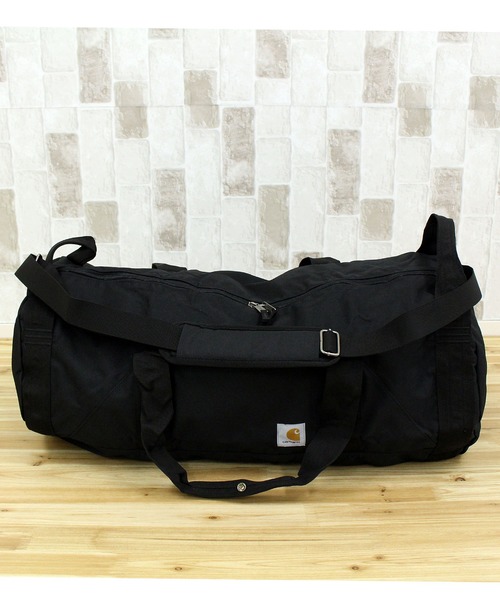 Carhartt（カーハート）の「クラシックラウンドダッフル ボストンバッグ Classic Round Duffel 60L（ボストンバッグ・メンズ・ブラック・O/S）」の10枚目の写真