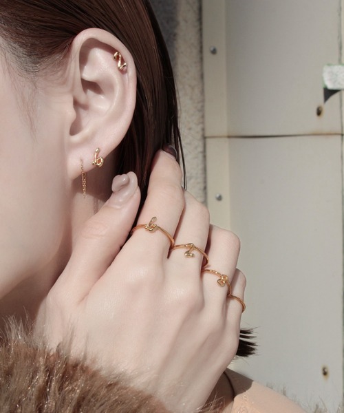 norme(ノーム)の「【SILVER925】ノーム ナンバリング ピアス (1P) / norme numbering pierce (1P)(ピアス(片耳用)・レディース・ゴールド系9/ゴールド系4/ゴールド系2/ゴールド系3/ゴールド系1/ゴールド系8/ゴールド系7/ゴールド系6/ゴールド系5・FREE)」の19枚目の写真