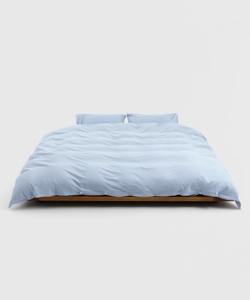 Percale, Single Duvet Cover -Solid(140X200)（寝具）｜TEKLA（テクラ