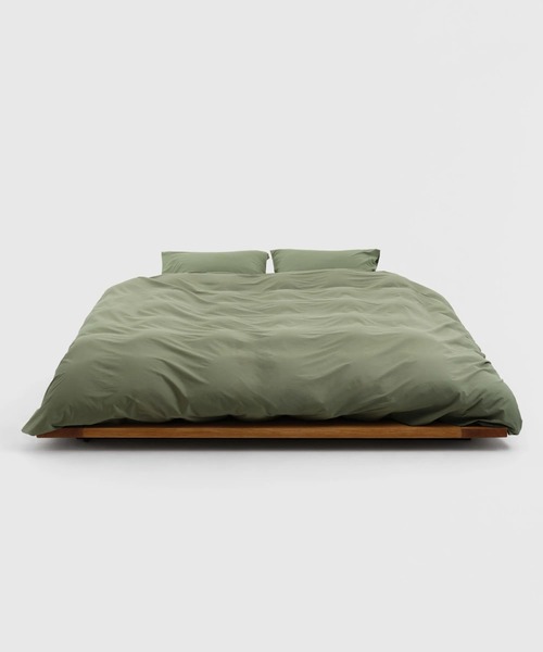 Percale, Single Duvet Cover -Solid(140X200)（寝具）｜TEKLA（テクラ