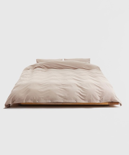 Percale, Single Duvet Cover -Solid(140X200)（寝具）｜TEKLA（テクラ