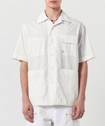 FOUR POCKET HALF SHIRT (off white)