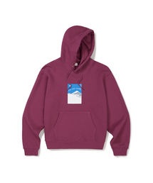 [Mmlg] SNOW TOWN HOODIE (MULBERRY)