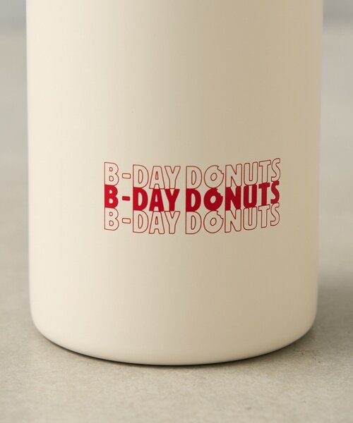 BIRTHDAY BAR（バースデイバー）の「≪BIRTHDAY BARオリジナル≫【B-DAY DONUTS】ドーナッツステンレスボトル（水筒・レディース・ホワイト・0）」の4枚目の写真