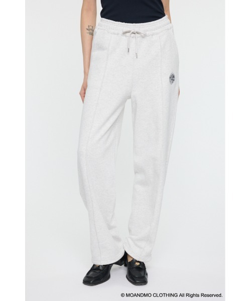 MOUSSY(マウジー)の「MOANDMO スウェットパンツ(スウェットパンツ・レディース・杢グレー/ネイビー・1/2)」の11枚目の写真