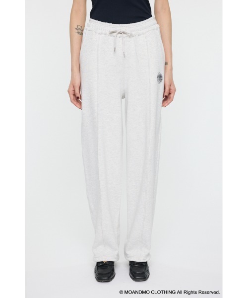 MOUSSY(マウジー)の「MOANDMO スウェットパンツ(スウェットパンツ・レディース・杢グレー/ネイビー・1/2)」の12枚目の写真