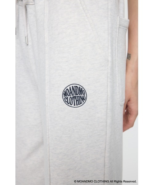 MOUSSY(マウジー)の「MOANDMO スウェットパンツ(スウェットパンツ・レディース・杢グレー/ネイビー・1/2)」の18枚目の写真