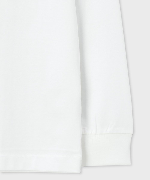 Paul Smith(ポールスミス)の「"Signature Stripe Bar" 長袖カットソー / 253557 049X(Tシャツ/カットソー・メンズ・ブラック/ホワイト・X-LARGE/LARGE/MEDIUM/SMALL/XX-LARGE)」の5枚目の写真