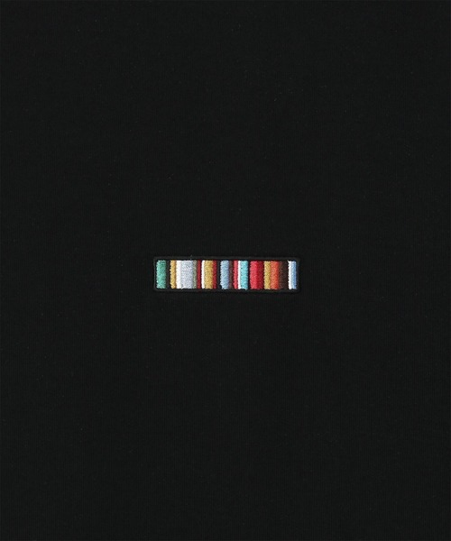 Paul Smith(ポールスミス)の「"Signature Stripe Bar" 長袖カットソー / 253557 049X(Tシャツ/カットソー・メンズ・ブラック/ホワイト・X-LARGE/LARGE/MEDIUM/SMALL/XX-LARGE)」の7枚目の写真