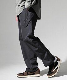 CODE I'M（コードアイエム）の「Zipper pocket nylon metal semi-wide pants charcoal（その他パンツ）」