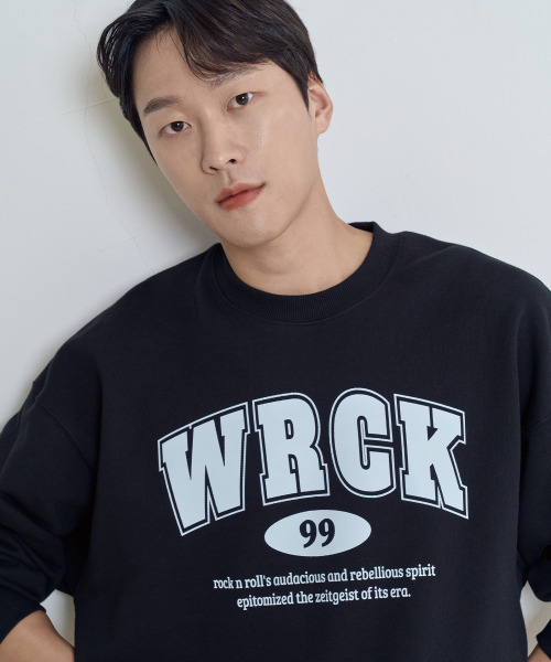 WILDROCK（ワイルドロック）の「WRCK アーチロゴ スウェット_ブラック（スウェット・メンズ・その他・LARGE/MEDIUM/SMALL）」の4枚目の写真