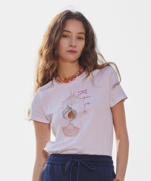 ICE GARDEN A.508(アイス ガーデン エイオーゴンパル)の「Kite Print T-shirt(Tシャツ/カットソー・レディース・ホワイト・SMALL/MEDIUM)」の3枚目の写真
