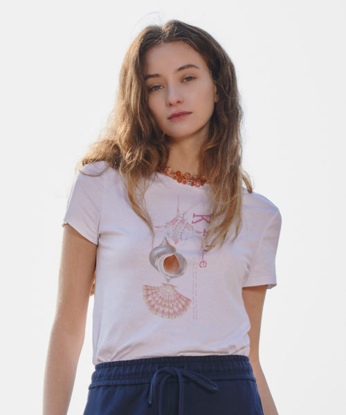 ICE GARDEN A.508(アイス ガーデン エイオーゴンパル)の「Kite Print T-shirt(Tシャツ/カットソー・レディース・ホワイト・SMALL/MEDIUM)」の4枚目の写真
