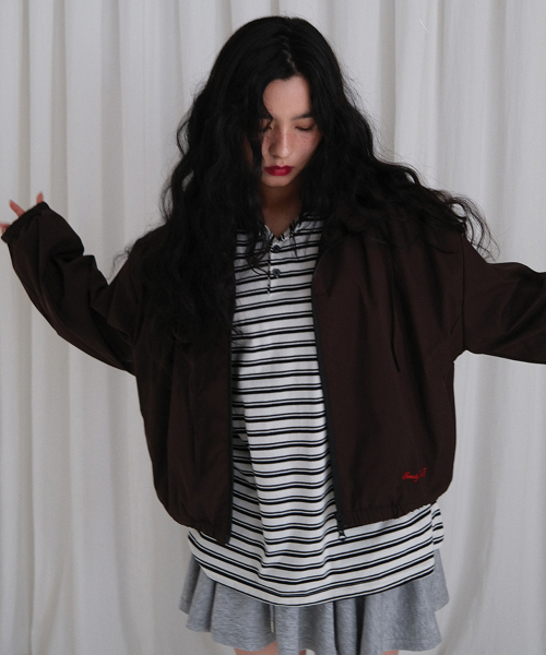 TWENTY FOUR T（トゥエンティフォーティ）の「City Windbreaker Brown（ナイロンジャケット・レディース・その他・FREE）」の2枚目の写真