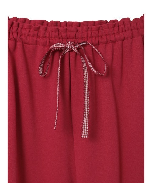 裾ギンガムチェック使いドロワーズ（その他パンツ）｜PINK HOUSE