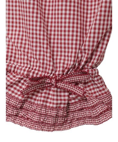 裾ギンガムチェック使いドロワーズ（その他パンツ）｜PINK HOUSE