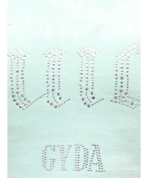 JUICY COUTURE（ジューシークチュール）の「GYDA×Juicy Couture GG JC Emboss Big Bling Velour Bustier（チューブトップ・レディース・ピンク/ブラック/ミント・FREE）」の21枚目の写真