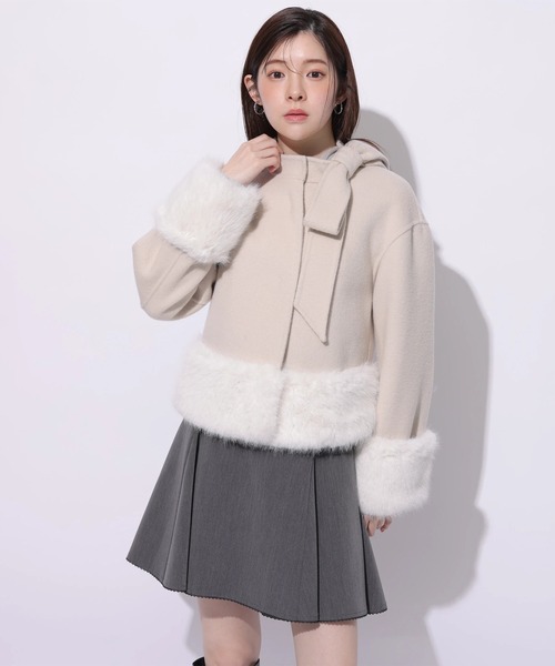 Rirandture（リランドチュール）の「サーキュラーフレアミニスカート（スカート・レディース・グレー・0/1/2）」の13枚目の写真