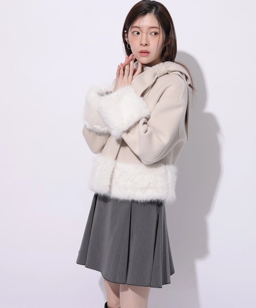 Rirandture（リランドチュール）の「サーキュラーフレアミニスカート（スカート・レディース・グレー・0/1/2）」の14枚目の写真