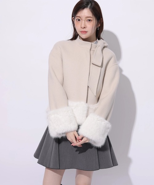 Rirandture（リランドチュール）の「サーキュラーフレアミニスカート（スカート・レディース・グレー・0/1/2）」の17枚目の写真