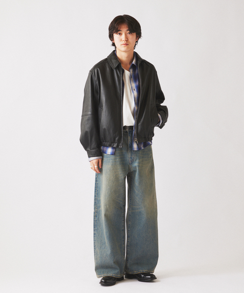 ラムレザー ジップジャケット（ライダースジャケット）｜JOURNAL