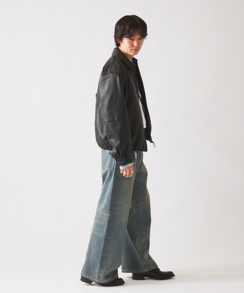 ラムレザー ジップジャケット（ライダースジャケット）｜JOURNAL