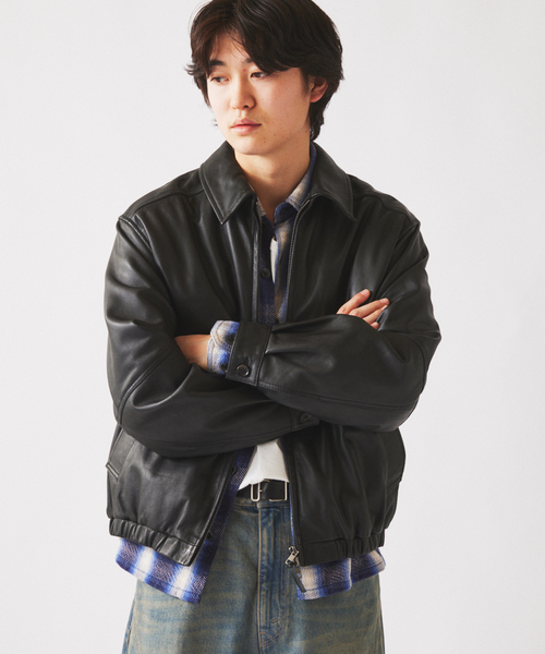 ラムレザー ジップジャケット（ライダースジャケット）｜JOURNAL