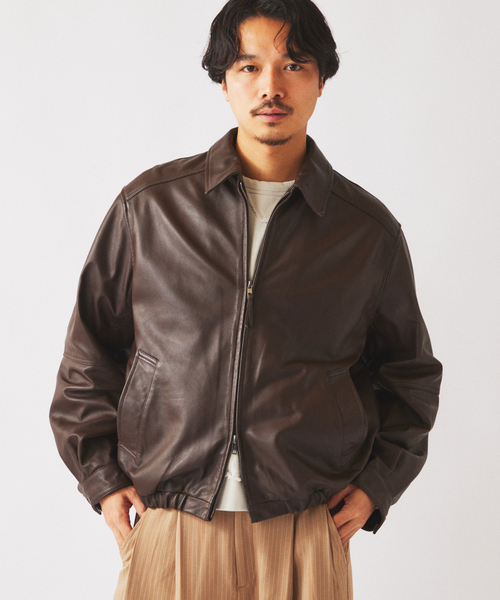 ラムレザー ジップジャケット（ライダースジャケット）｜JOURNAL