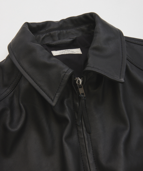 JOURNAL STANDARD relume(ジャーナルスタンダード レリューム)の「ラムレザー ジップジャケット(ライダースジャケット・メンズ・ブラック/ブラウン・MEDIUM/LARGE)」の20枚目の写真