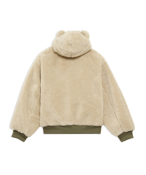 PUMA(プーマ)の「PUMA プーマ ユニセックス PUMA x モンスターハンターワイルズ アイルー リバ(ナイロンジャケット・メンズ・ブラック/カーキ・X-SMALL/SMALL/LARGE/MEDIUM/X-LARGE)」の3枚目の写真
