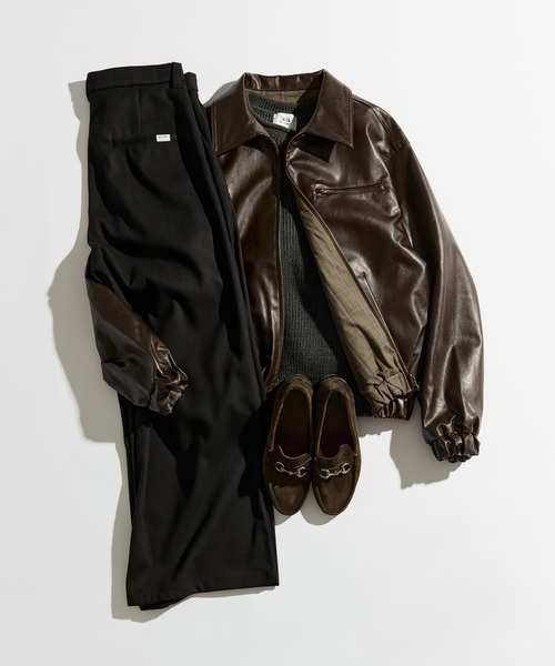 WETTEMPT（ウィテンプト）の「REVERSIBLE CHECK SYNTHETIC BLOUSON