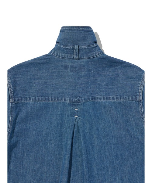 Levi's（リーバイス）の「Levi's/リーバイス BLUETAB(TM) カフェトップ ショートスリーブシャツ（シャツ/ブラウス・レディース・インディゴブルー・M/S/XS）」の10枚目の写真