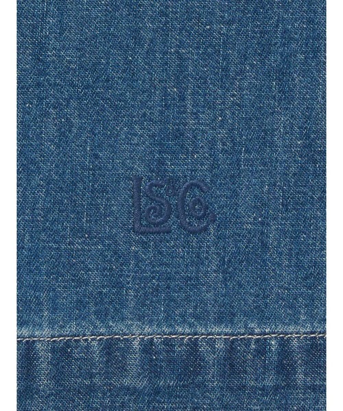 Levi's（リーバイス）の「Levi's/リーバイス BLUETAB(TM) カフェトップ ショートスリーブシャツ（シャツ/ブラウス・レディース・インディゴブルー・M/S/XS）」の11枚目の写真